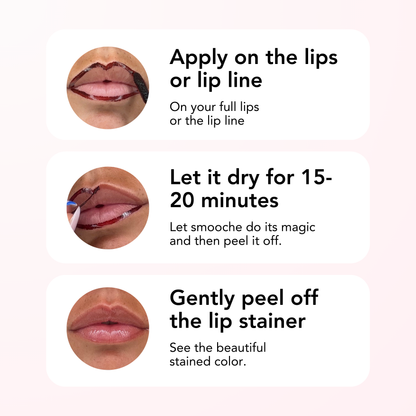 Smooche Stick & Stay Peel-off Lip Stain